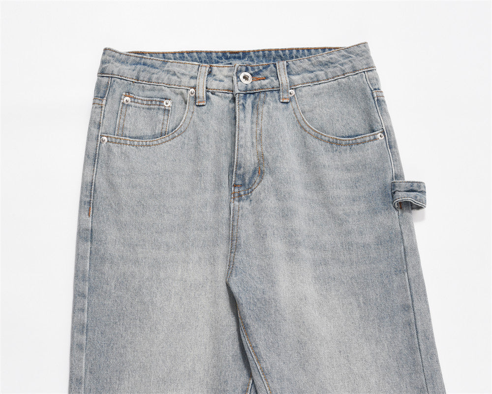 Indigo Isla Men's Straight Jeans