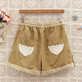 Flow Linen Cotton Embroidered Trousers