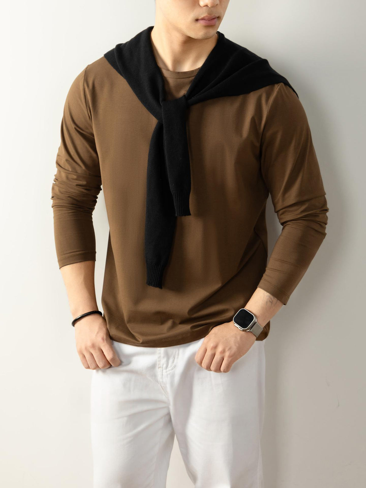 Archive Men's Cotton Long-Sleeve T-Shirt