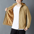 District Men's Fleece-Lined Stand-Collar Windbreaker