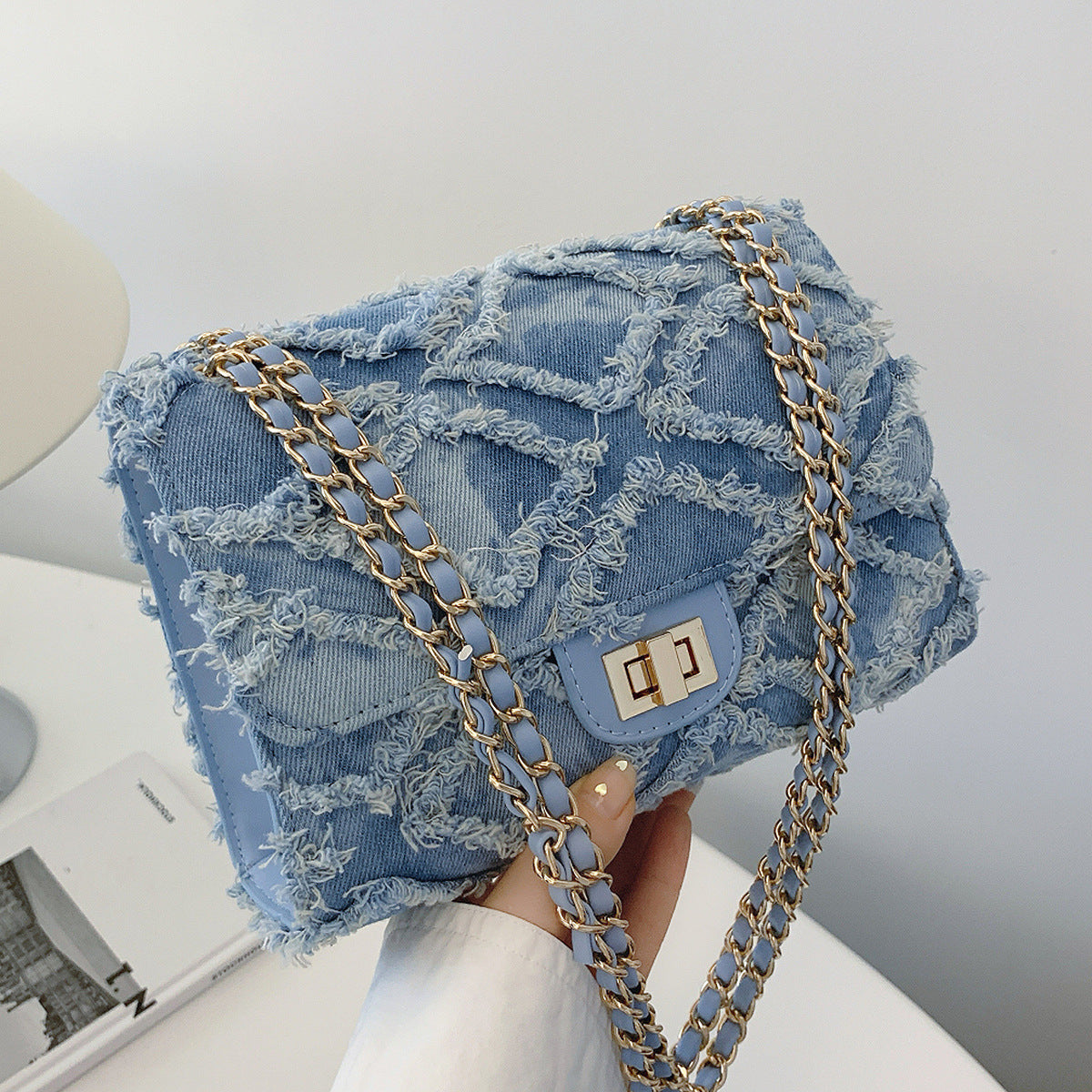 Carry Bexley Denim Crossbody Bag