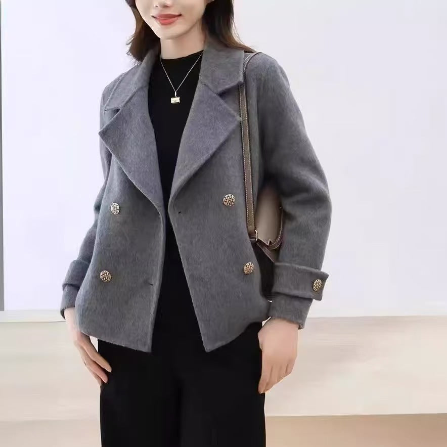 Lumen Garnet Wool Coat