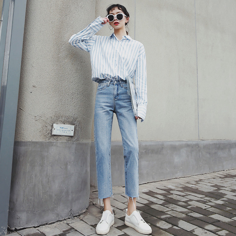Indigo Juno Straight Jeans