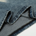 Metro Men's Denim Short-Sleeve Polo Shirt
