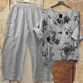 Sera Calder Printed Two-Piece Set