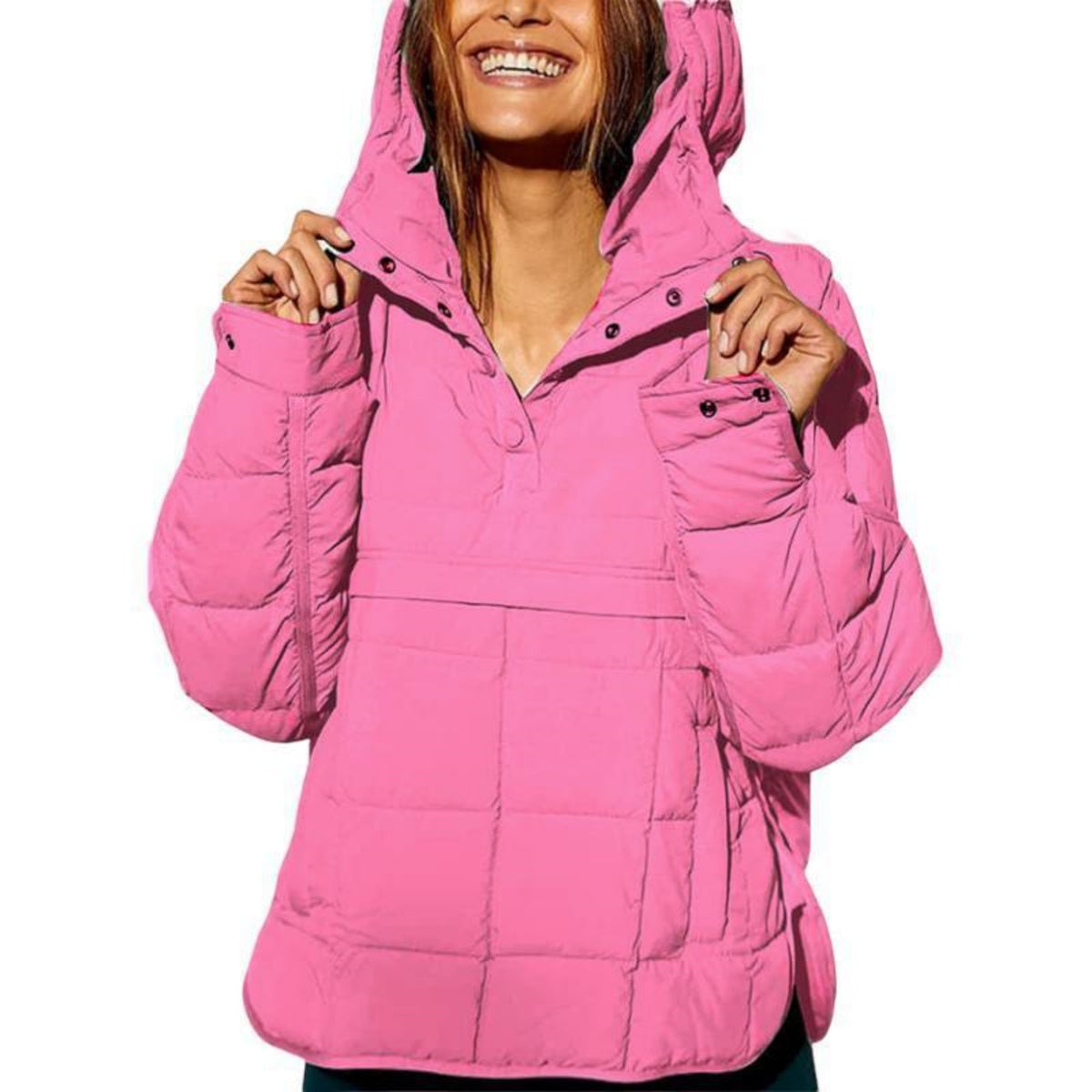 Lumen Cotton Hooded Coat