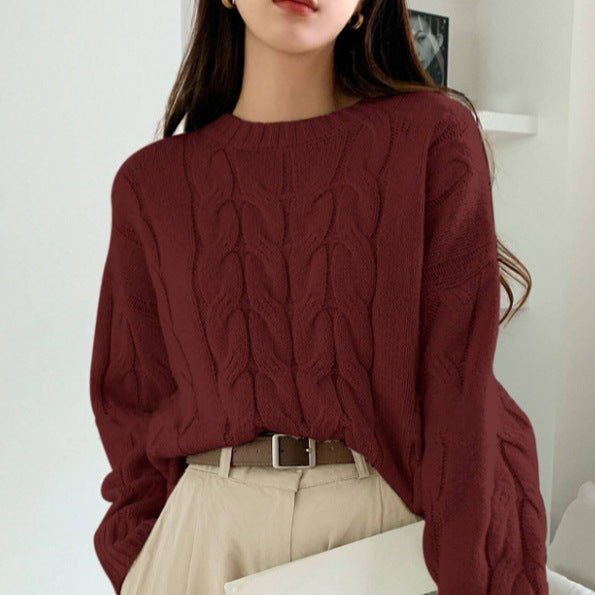 Hearth Chunky Cable-Knit Sweater, view 2