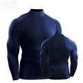 Velocity Men's Quick-Dry Long-Sleeve Turtleneck Top
