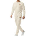 District Men's Crew-Neck Letter-Print Co-ord Set