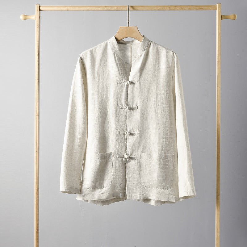 Metro Men's Relaxed Linen Shirt