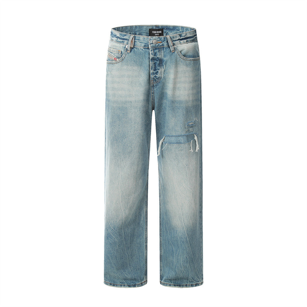 Indigo Elan Men's Straight Jeans