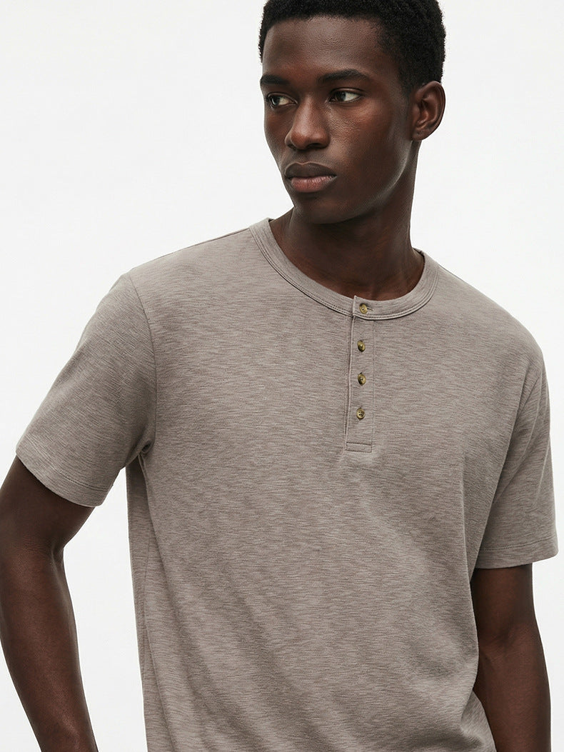Metro Bexley Men's Short-Sleeve Henley Shirt