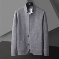 Atlas Men's Stand-Collar Pocket Cardigan