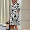 Nova Floral Printed Shirt Dress