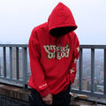 District Men's Drawstring Pocket Printed Hoodie