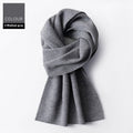 Ember Men's Wool Plaid Scarf