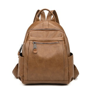 Carry Arden Leather Minimalist Backpack