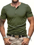 Metro Elan Men's Henley Shirt