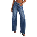 Flow Bexley Relaxed Wide-Leg Straight Trousers