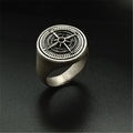 Lune Arden Stainless Steel Titanium Steel Vintage Ring