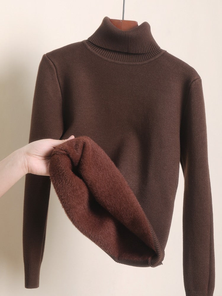 Hearth Bexley Fleece-Lined Thick Turtleneck Sweater