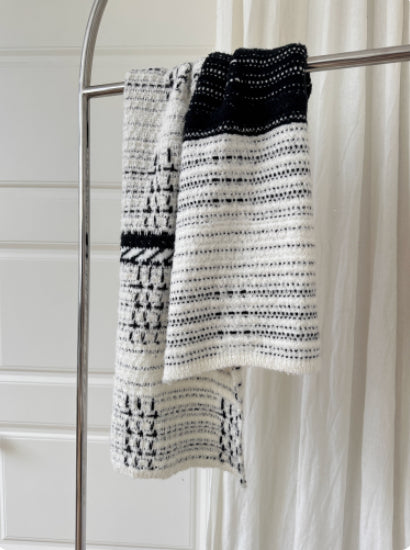 Ember Striped Warm Scarf