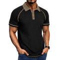 Metro Arden Men's Short-Sleeve Lapel T-Shirt