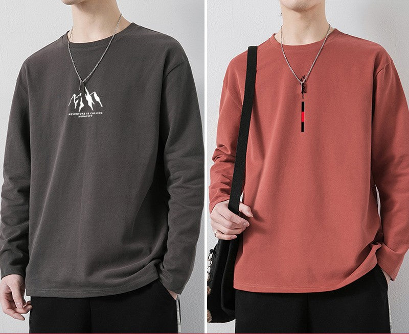 Archive Men's Cotton Relaxed Long-Sleeve T-Shirt