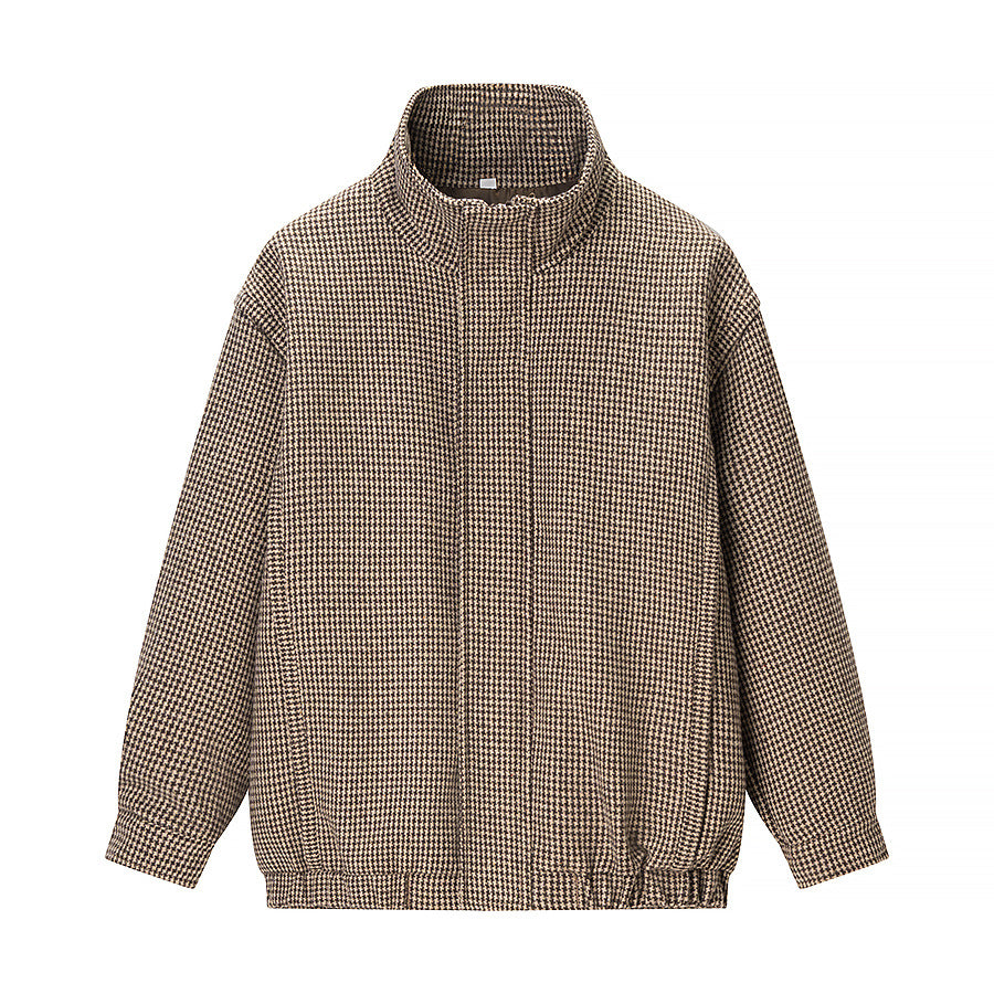 Quill Plaid Bomber Jacket