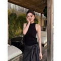 Hearth Halter Minimalist Knit Vest