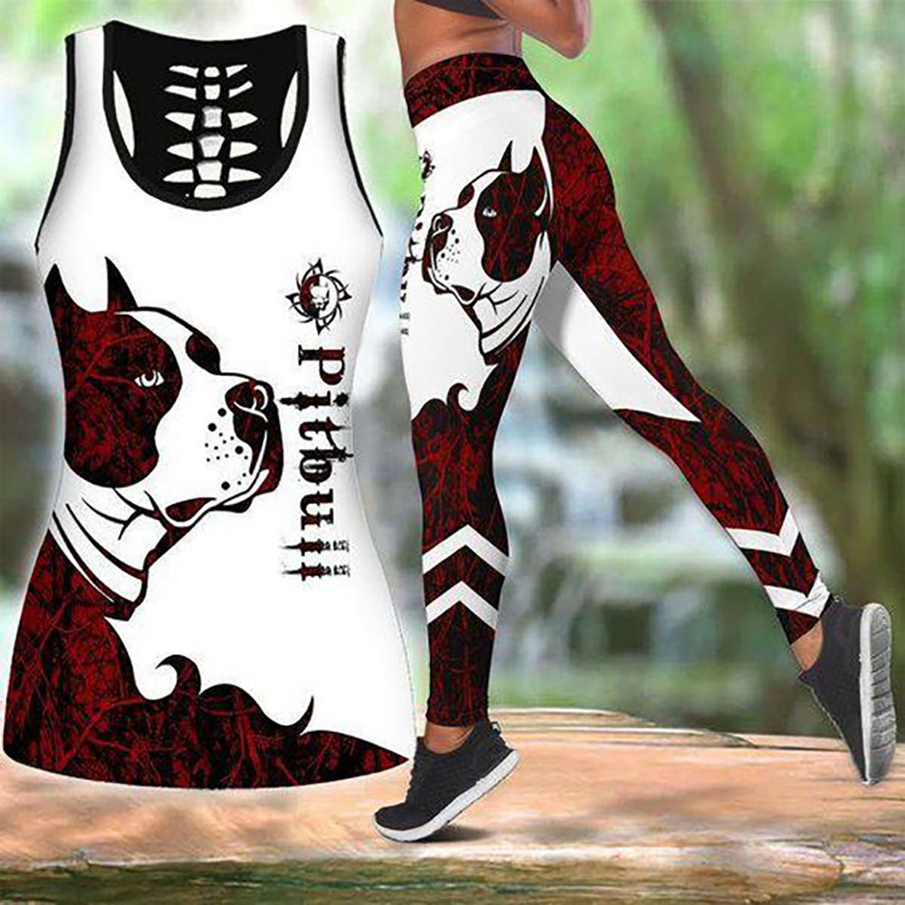SculptForm Printed Yoga Set