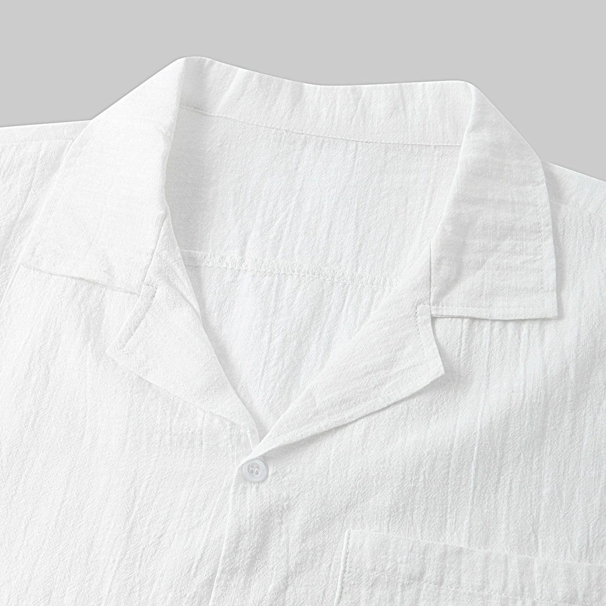 Metro Arden Men's Linen Cotton Short-Sleeve Shirt