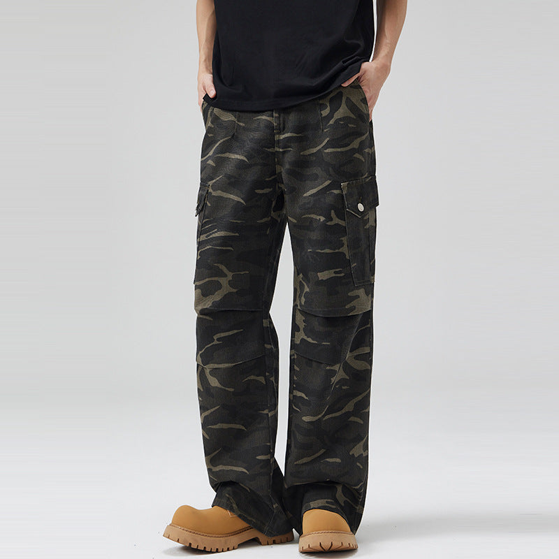 Rover Bexley Multi-Pocket Pocket Camo Cargo Pants