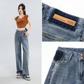 Indigo Marlow Wide-Leg Jeans