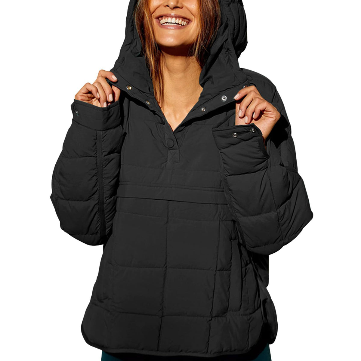 Lumen Cotton Hooded Coat