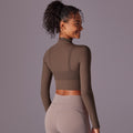 Pulse Mesh Quick-Dry Long-Sleeve Top