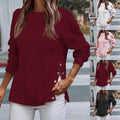 Aurelia Button Pullover