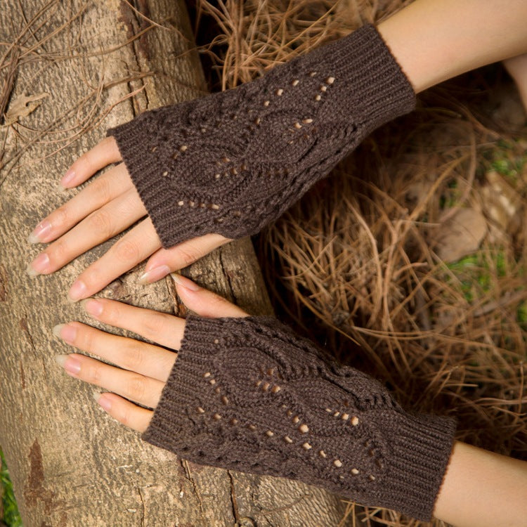 Ember Calder Wool Knit Gloves