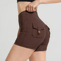 CoreFlex Quick-Dry Yoga Shorts