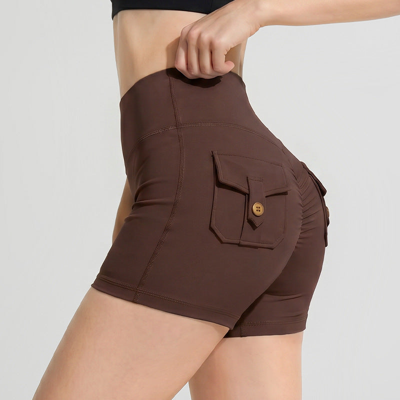 CoreFlex Quick-Dry Yoga Shorts