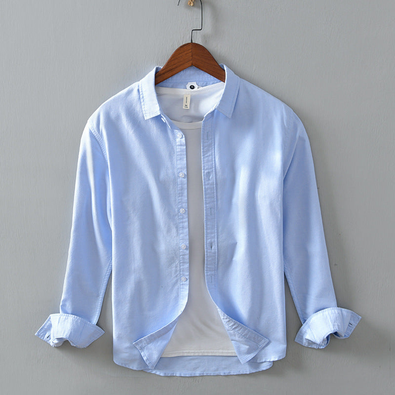 Metro Arden Men's Linen Long-Sleeve Shirt