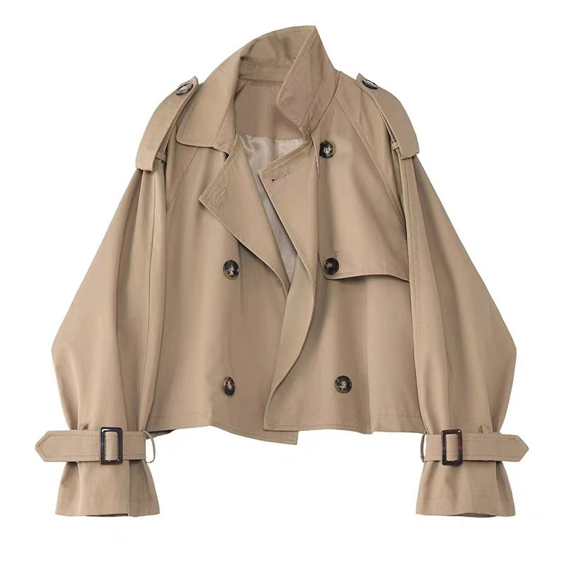 Lumen Arden Short Trench Coat