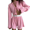 Sera Striped Two-Piece Set
