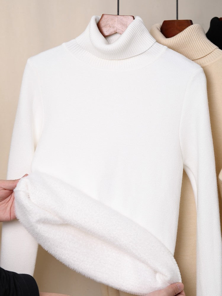 Hearth Bexley Fleece-Lined Thick Turtleneck Sweater