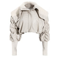 Halo Faux-Leather Leather Coat