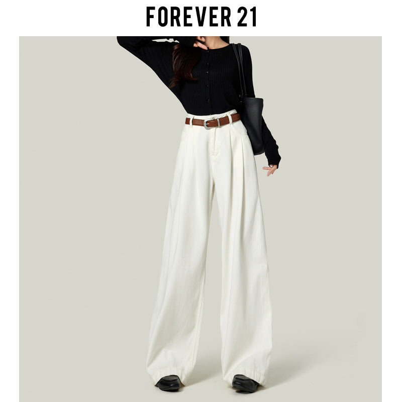 Indigo Sloane Wide-Leg Jeans