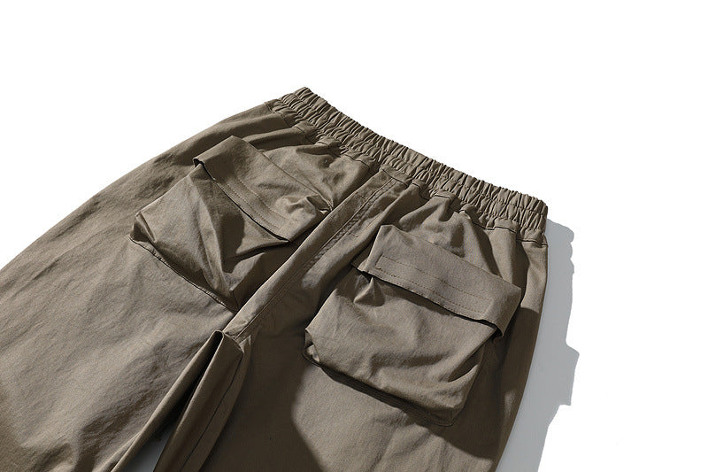 Rover Men's Drawstring Ankle Cargo Pants