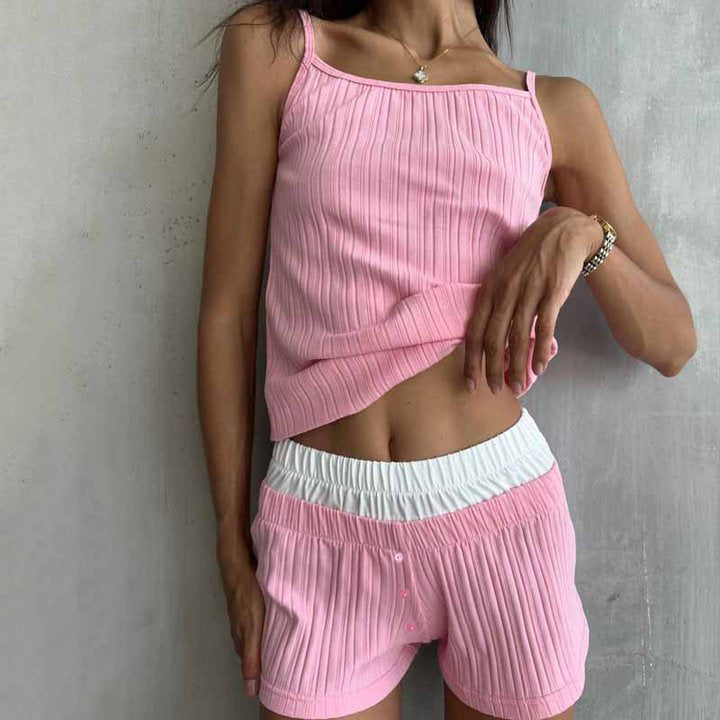 Sera Striped Two-Piece Set
