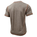 Metro Men's Short-Sleeve Round Henley Shirt