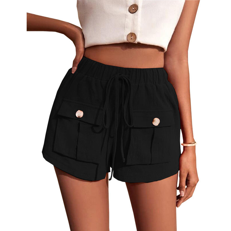 Rover Relaxed Drawstring Pocket Cargo Shorts